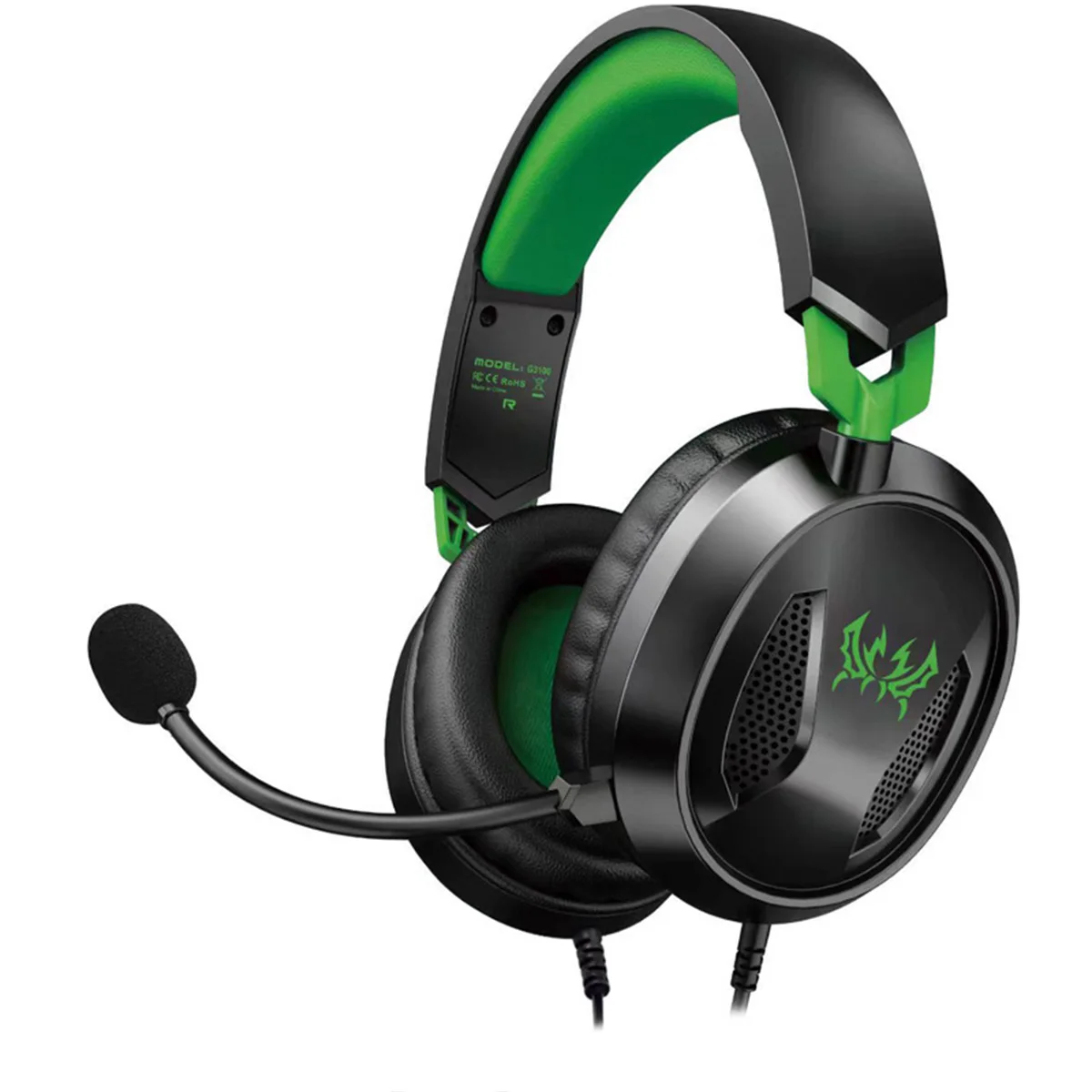 G3100 Wired Earphones Gaming Headset with Mic Noise Canceling Stereo Sound Headset Game Headphones for PC Computer Laptop Gamer
