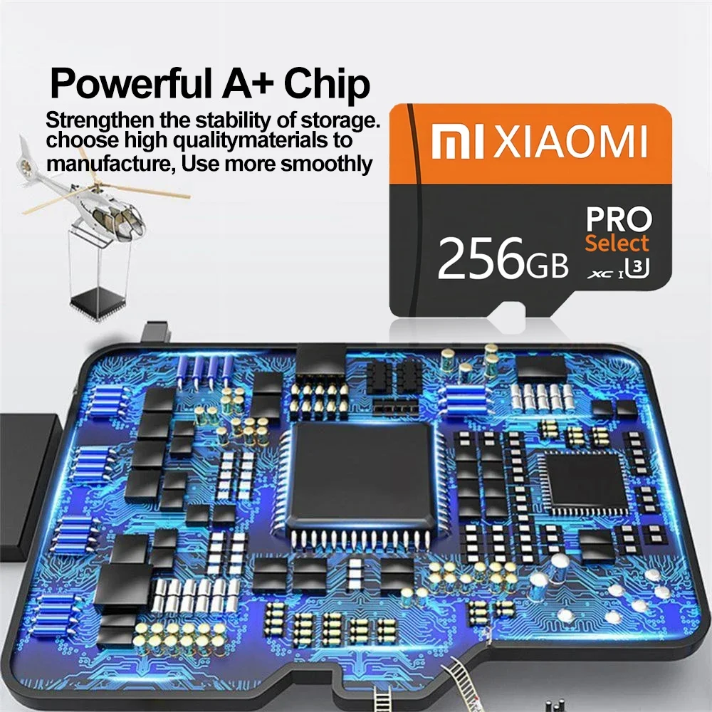 울트라 SD 카드 512GB 256GB 고속 메모리 카드 SD 128GB 클래스 10 U3 V30 SD 마이크로 TF 플래시 카드 64GB 휴대폰 카메라 PC용