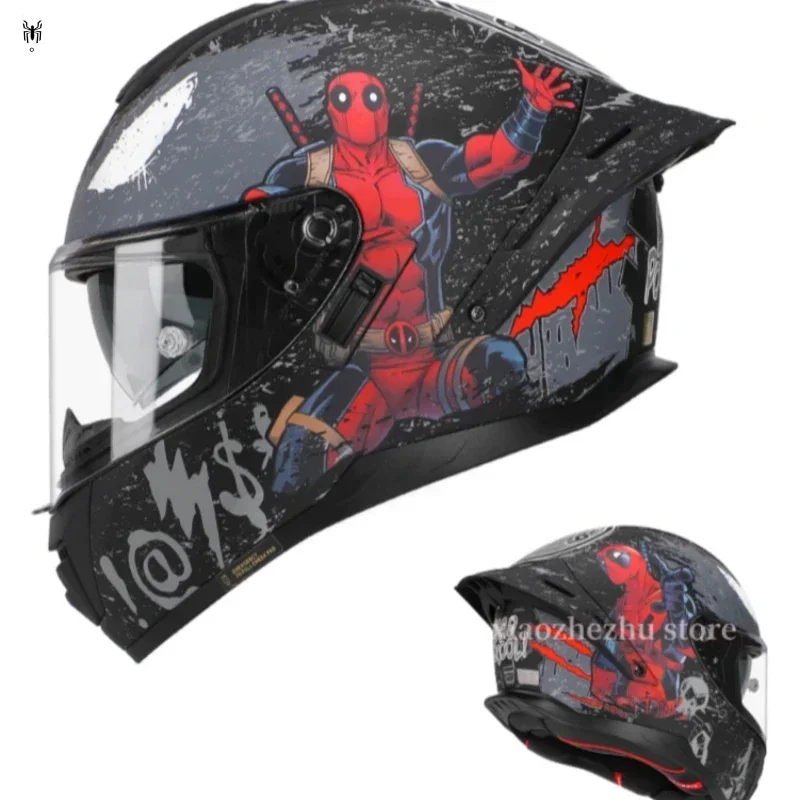 Deadpool Helmet Cascos De Deadpool Marvel Deadpool Motorcycle