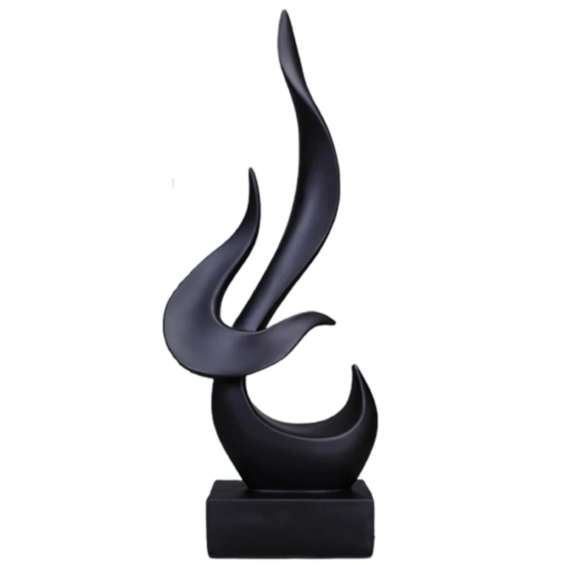 

Abstract Sculpture Simple Modern Creative Craft Decoration Gifts Office Living Room Decorative Resin Ornaments