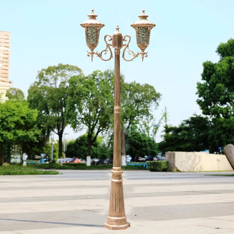 유럽 ??복고풍 양방향 Led 안뜰 야외 방수 정원 조경 가로등?230CM