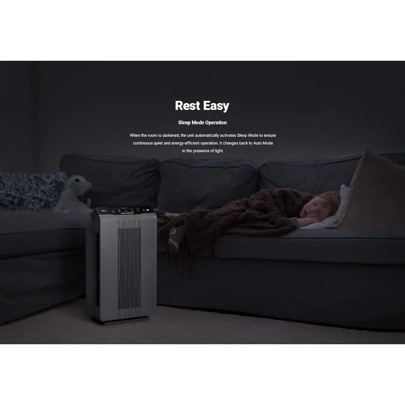 Winix 5300-2 Air Purifier with True HEPA, PlasmaWave and Odor Reducing Carbon Filter 6