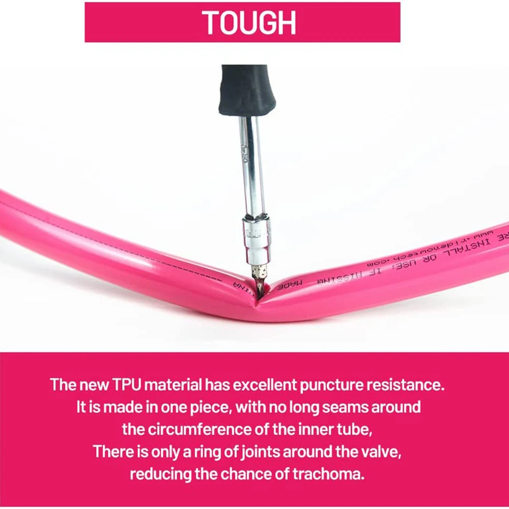 Ultralight TPU Bicycle Inner Tube with French Valve