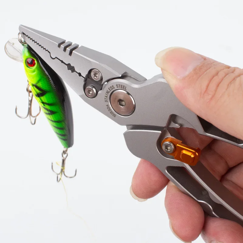 TRUSCEND Fishing Pliers Upgraded Muti-Function Fishing Gear Hook