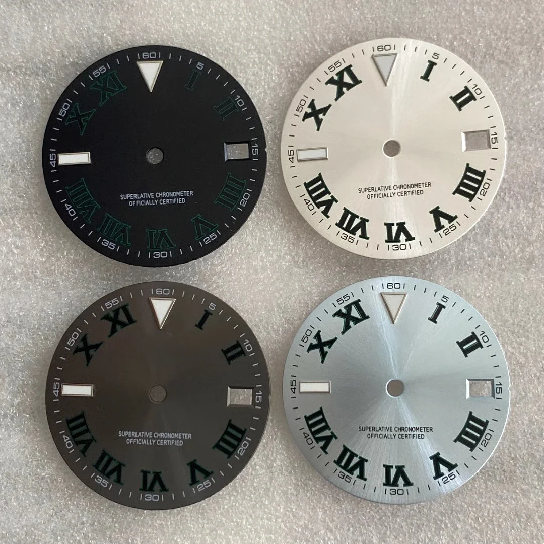 

Ледяной Синий светящийся каркас 28,5 мм, S-циферблат, аксессуары для модификации NH35/NH36/4R/механические часы ACCESS