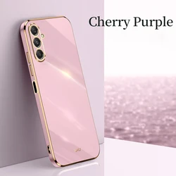 High-Quality Soft TPU Case with Anti-Fingerprint Camera Protection for Samsung M34 5G (PURPLE)