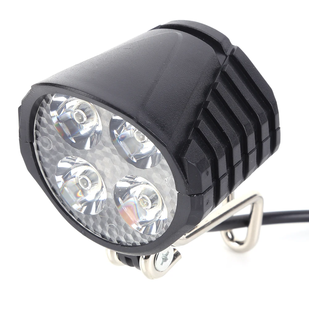 48V E-Bike Hupe Licht High Power Elektrische Fahrrad Roller LED Scheinwerfer Front Lampe Wasserdichte Outdoor Zyklus Radfahren zubehör – Detail 15