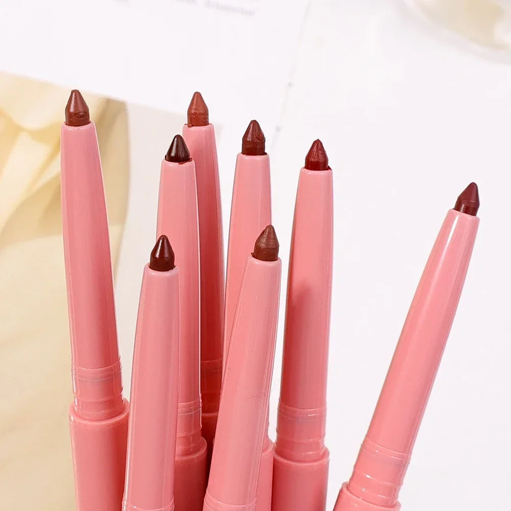 8-color Lip Liner Pencil Set Matte Nude Contour Lipliner Pencil Lipstick Waterproof Long Lasting Lipstick Pen Lip Tint Cosmetics 4