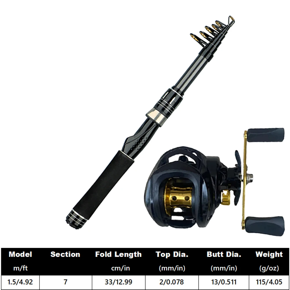  slider image of Ghotda Fishing Rod Reel