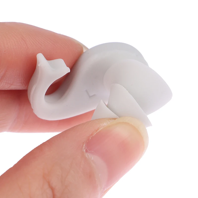 2PCS Soft Silicone Earplugs Noise Reduction Ear Plugs for Travel Study Sleep Waterproof Hear Safety Anti-noise Ear Protector 5