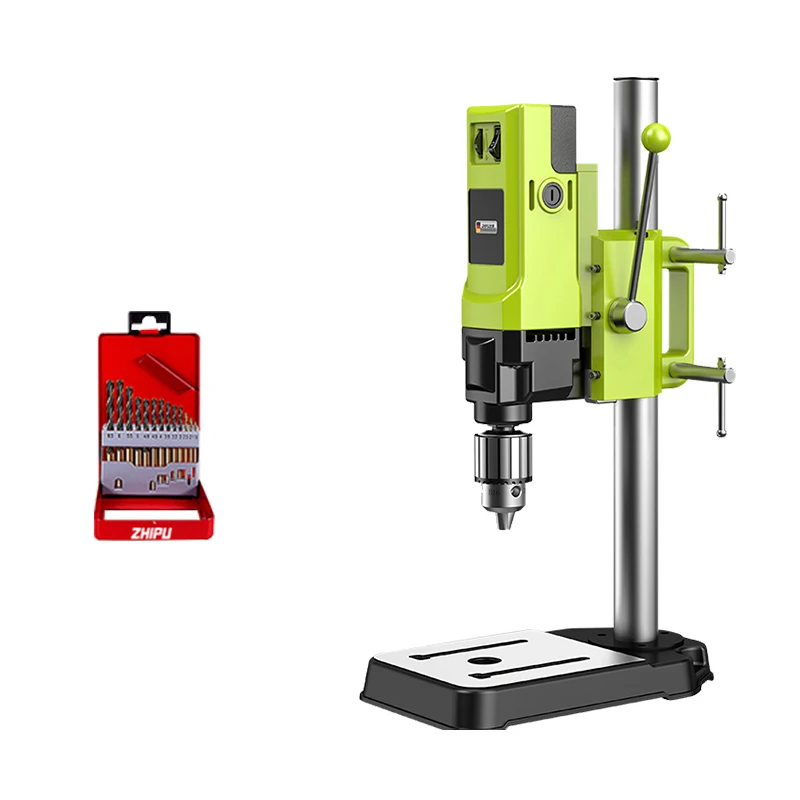 

220V 6-Speed Bench Drill Press Multi-Function Mini Electric Bench Milling Machine Bench Drill Stand Variable Speed Benchtop Dril
