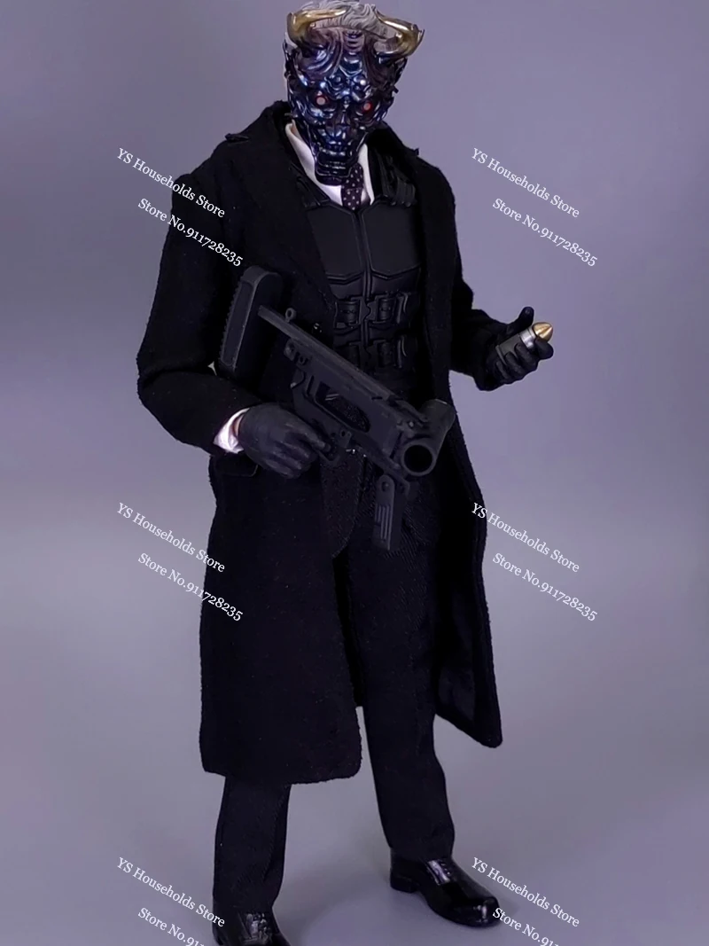 Mezco Toys 2 색 M320 1/12 남자 군인 특수 부대 무기 모델 장난감 검은 모래 6 그림에 대한 간단한 조직 액세서리