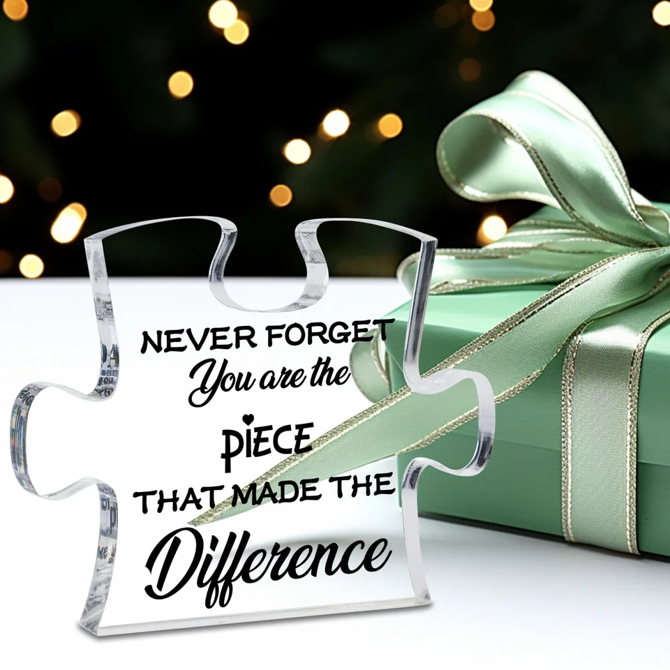 Placca Ringraziamento Per Insegnanti Infermieri Scatola Regalo Di Ringraziamento, Piccoli Regali Di Apprezzamento Per I Dipendenti, Insegnanti, Infermieri, Colleghi, Regalo Di Natale, Apprezzamento Placca Apprezzamento Acrilico