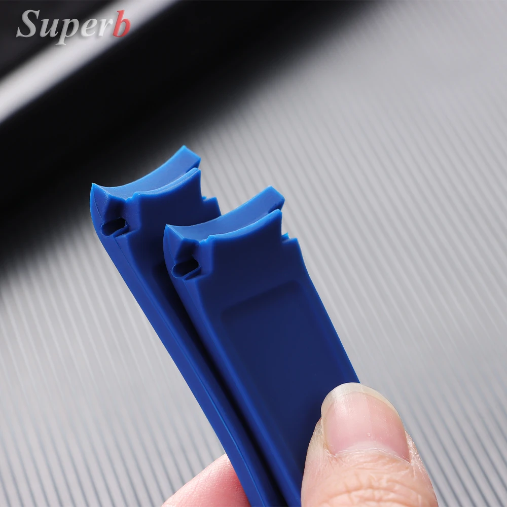 Curved End Silicone Sports Watch Band - Soft, Waterproof Rubber Wristband
