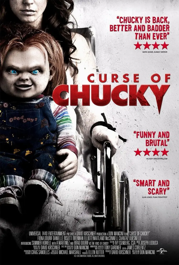 

Curse Of Chucky Movie Child's Play Print Art Canvas Poster for Living Room Decoration Home Wall Decor Picture