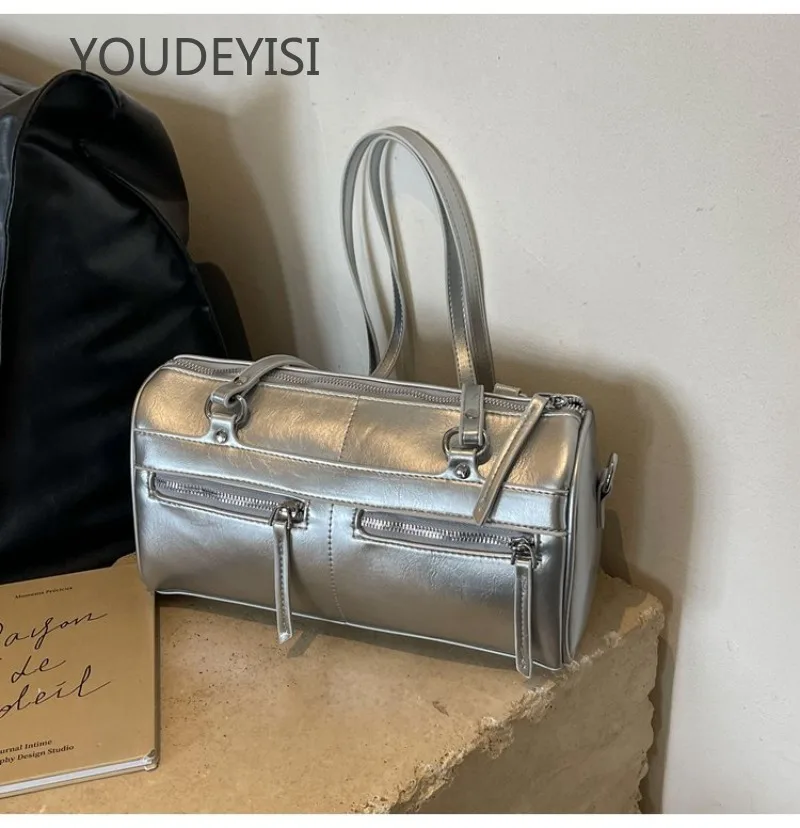 

YOUDEYISI нишевая текстура женская сумка для подмышек 2024 Новая модная сумка-подушка универсальная большая вместимость на одно плечо для поездок