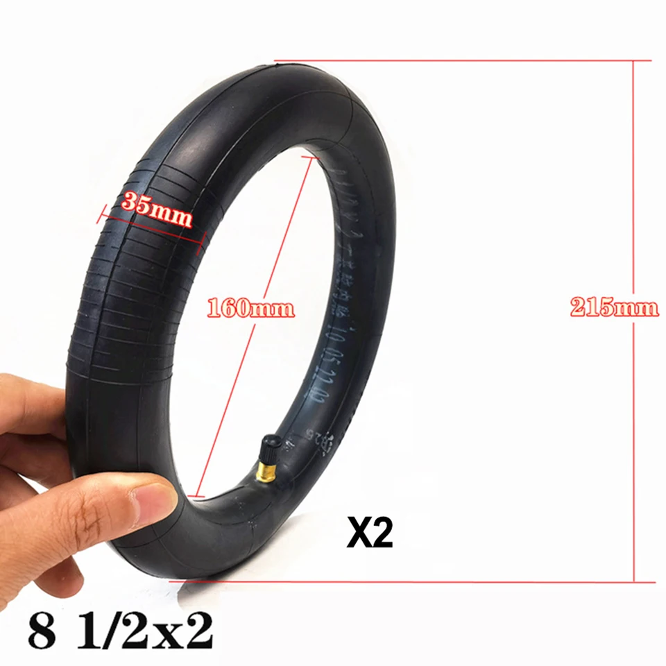 Pneu En Caoutchouc Pour Scooter électrique Xiaomi, 8 1/2x2, Chambre à Air épaisse Améliorée, 8.5 Pouces M365 Pro, Pneu De Remplacement Avant Et Arrière