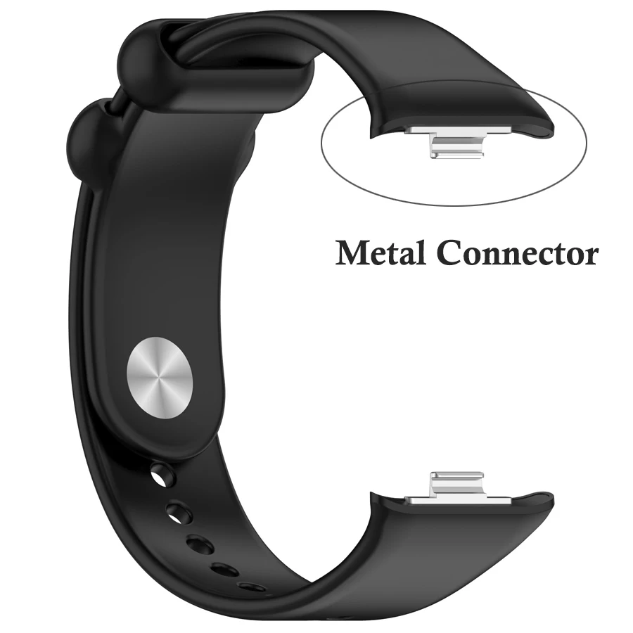 Sport Silicone Strap Bracelet Wristband, Replaceable and Comfortable