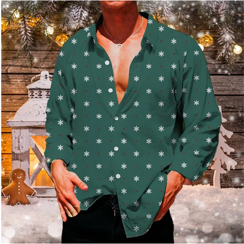 slim fit dress slacks Hyperfavor Christmas Green Plaid Pattern Hawaiian shirt, Christmas Shi