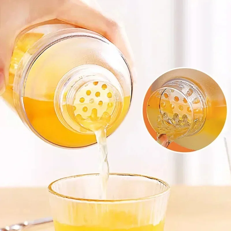 500/700ML Plastic Cocktail Shaker Transparent Shake Cups with Scale Wine Drink Mixer Portable Bar