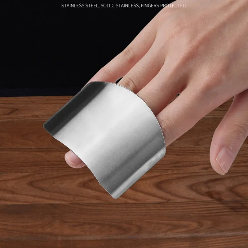Stainless Steel Hand Finger Protector Chef Finger Guards For Cutting Guard Protector Avoid Hurting Kitchen Tool 1pc,finger protector,finger guard