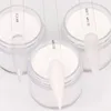 1oz Soft White Clear Acrylic Powder For French Extension Carving Manicure Nail Art Home Salon Transparent Nail Acrylic Powder 2