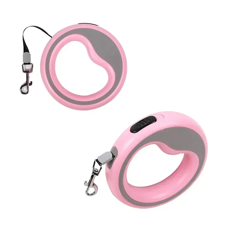 Corda Guinzaglio Accessori Estensibili Cane Automatico Pet Walking Roulette Retrattile 2.5M Lead Cat