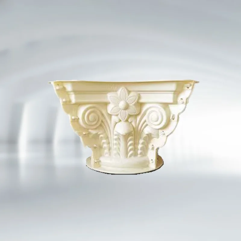 Concrete Column Mold ABS Plastic Durable Round Concrete Column Mold Spares, Cement Roman Pillar Mould Parts for Roof Supports, Dia 30cm/ 11.8in concrete column mold