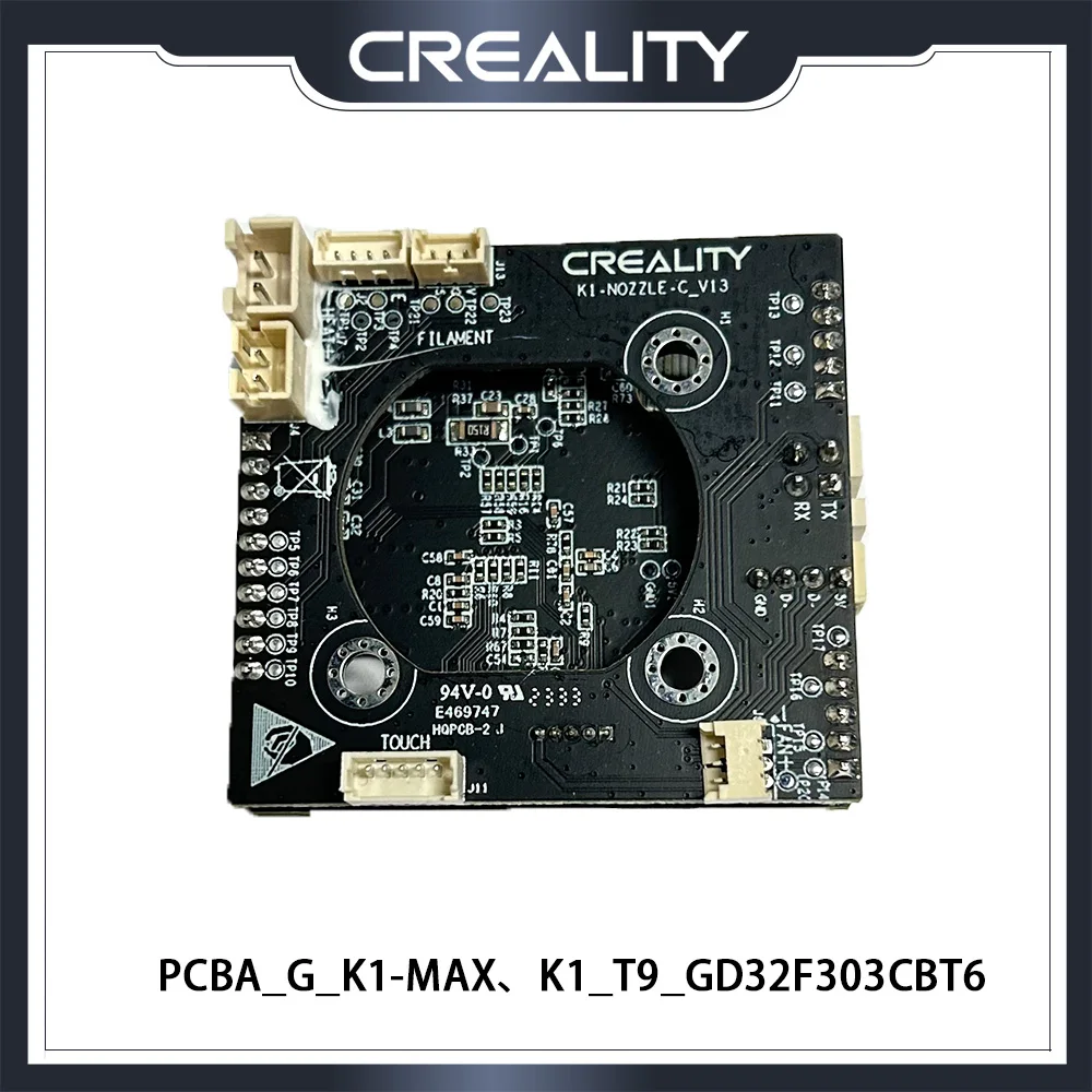 Placa Adaptadora Substitua os Acessórios da Impressora 3d Original Creality-pcba_g_k1-max k1 _ t9 _ Gd32f303cbt6 Nozzle-c-v13