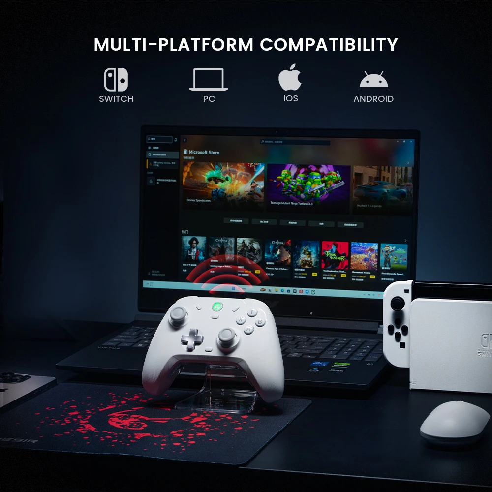GameSir T4 Ŭ    е   Ʈѷ, ٵ ġ  ȵ̵ ޴ PC ̽ƽ