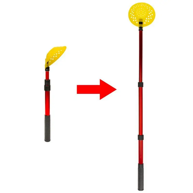 Winter Outdoor Fishing Shovel Adjustable Length Ice Fishing Scooper Comfortable Ice Scooper Gear Scoop