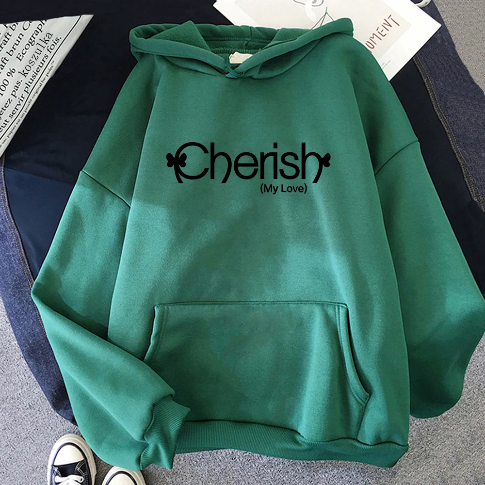 ILLIT Cherish Hoodie Vintage 2024 Fashion Women/men Harajuku