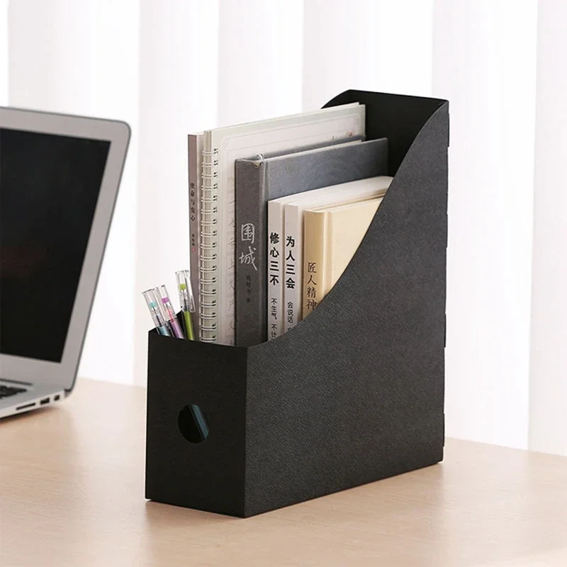 Office Document File Storage Box Folding Desktop Organizer Multi Functional Book Pencil Sundries Storage Box Supplies stationery organizer document organizer stationery storage box