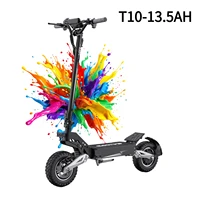 Trottinettes électriques pliables OOTD T10 -13.5AH, directement de l'usine, batterie 48V 13.5AH, moteur 900W, vitesse maximale 50 km/h, trottinette électrique pour adultes 1