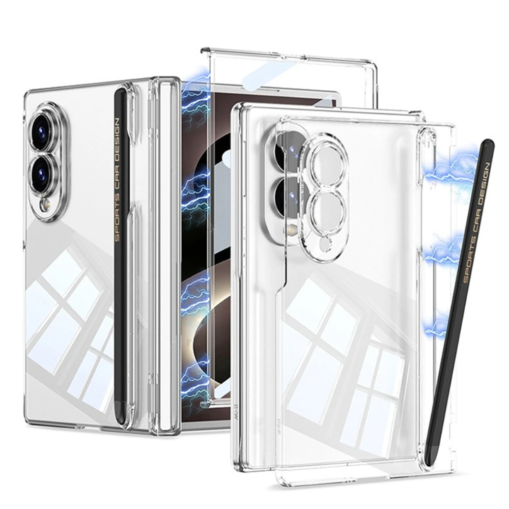 Premium Anti-Fall Shockproof Bumper Case with Pen Holder
