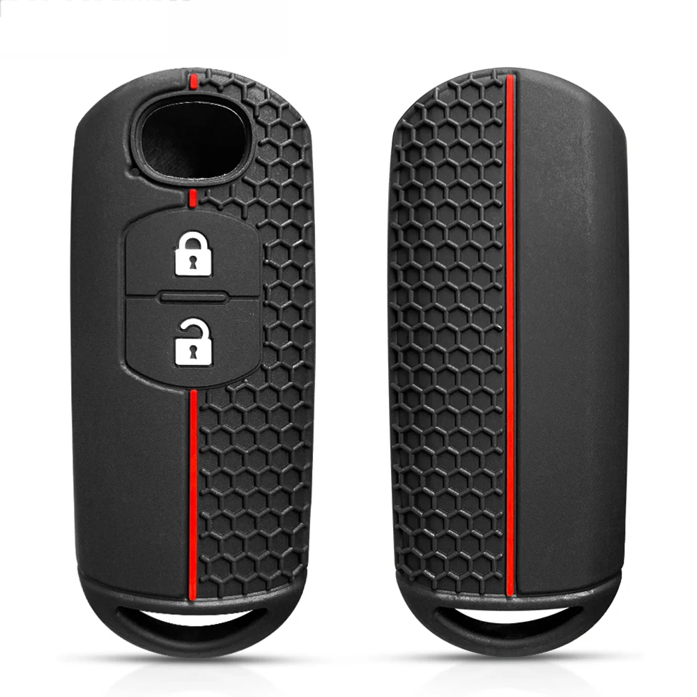 Premium Silicone Remote Key Cover Case - Durable, Protective, Stylish Design