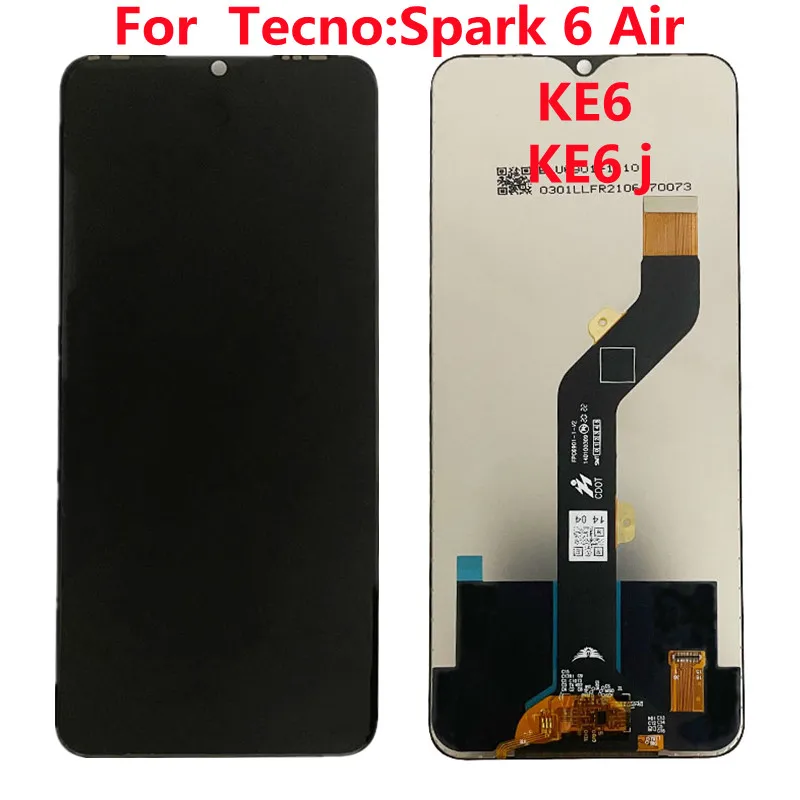 

100% протестированный ЖК-дисплей 7,0 дюйма для Tecno Spark 6 Air / KE6 / KE6j + фото