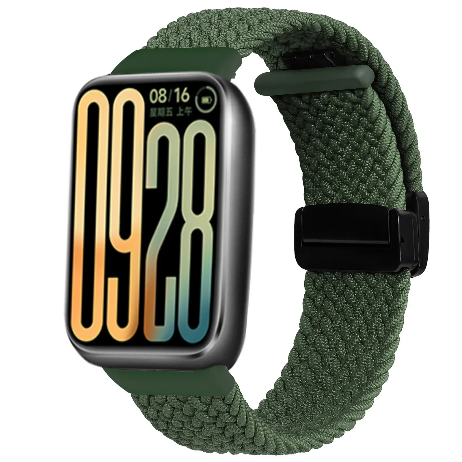 Nylon Braided Magnetic Buckle Breathable Wristband Bracelet
