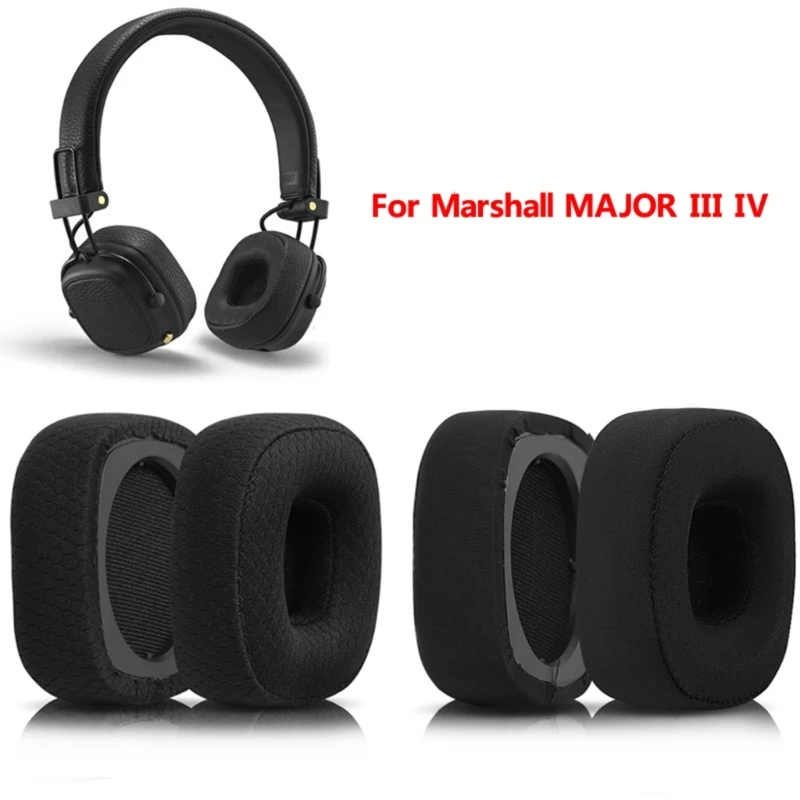 

Durable Mesh Ear Pads Ear Cushion for Major 3 Major 4 Headphone Earpads Headphone Sleeves Mesh Fabric/Ice Cloth Ear Pads