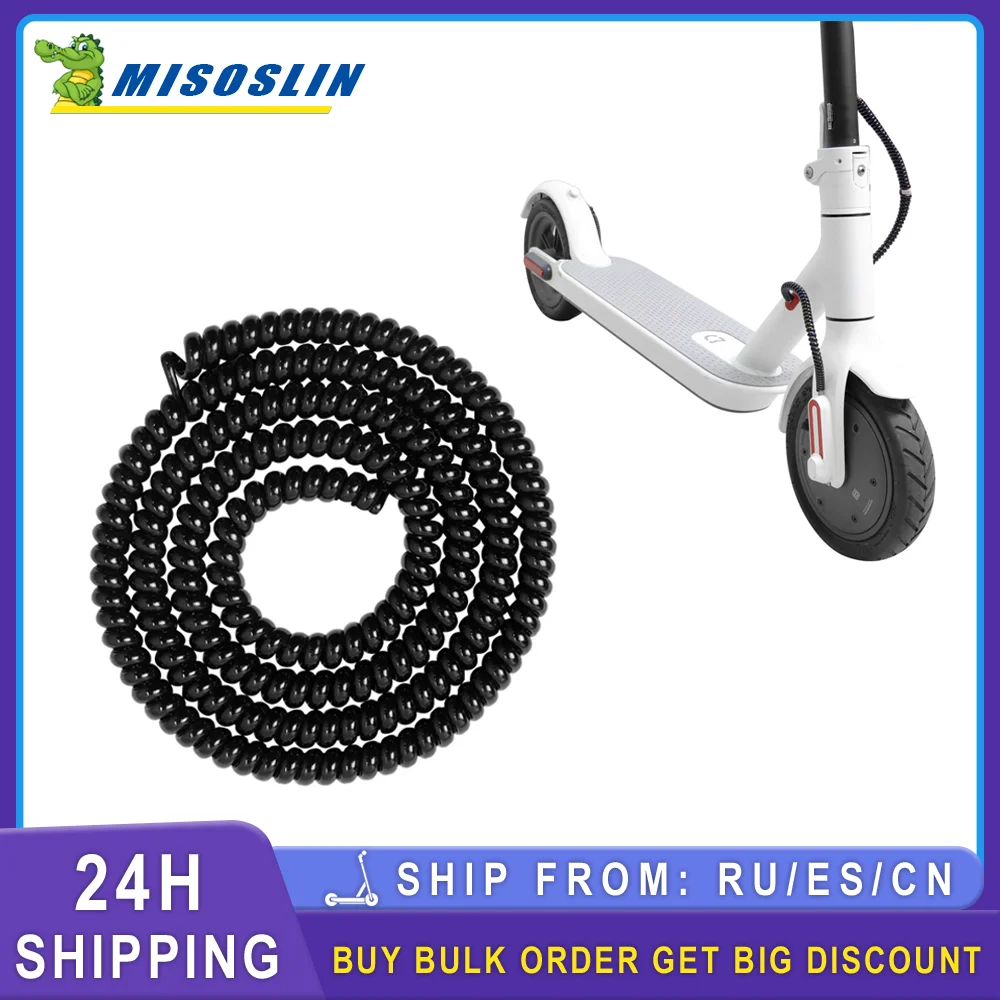 Line Organizer Protezione Del Tubo Cavo Di Avvolgimento A Spirale Per Ninebot Dualtron Per Kugoo Null 8 10 10X M365 Pro Fili Tubo Di Copertura
