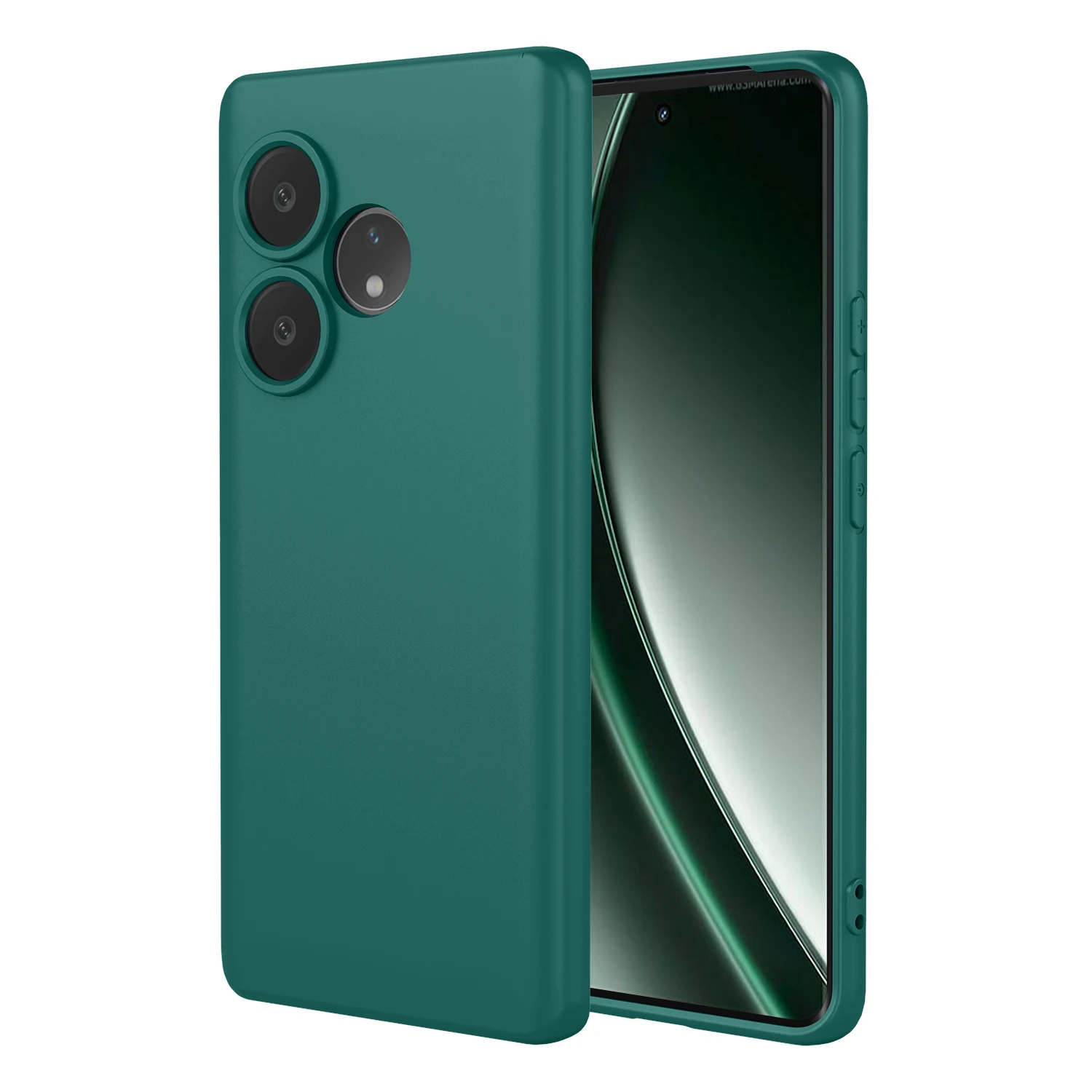 Liquid Silicone Rugged Armor Case with Microfiber Lining