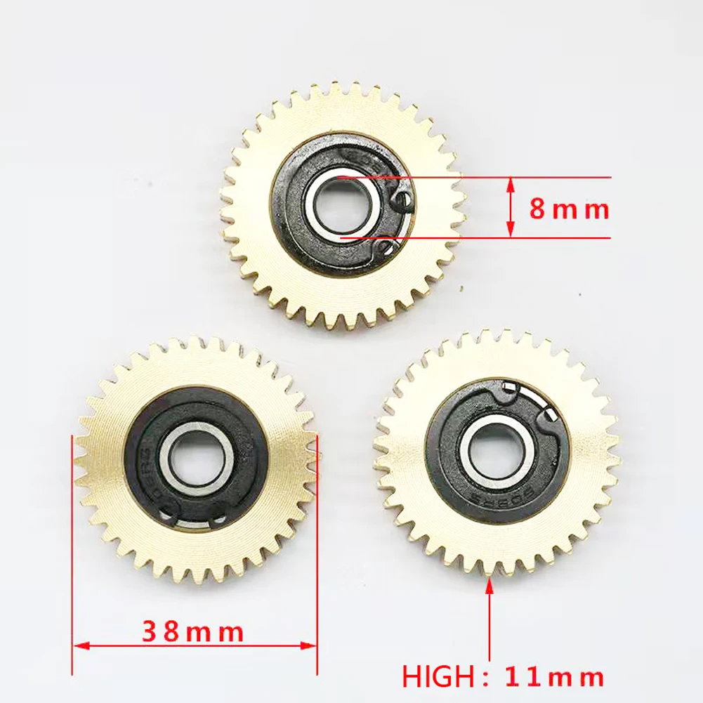 

3Pcs Electric bike Gears With Bearings Copper 36T Ebike Wheel Hub Motor Planetary Gear For Bafang Motor E-bike Accessories Parts