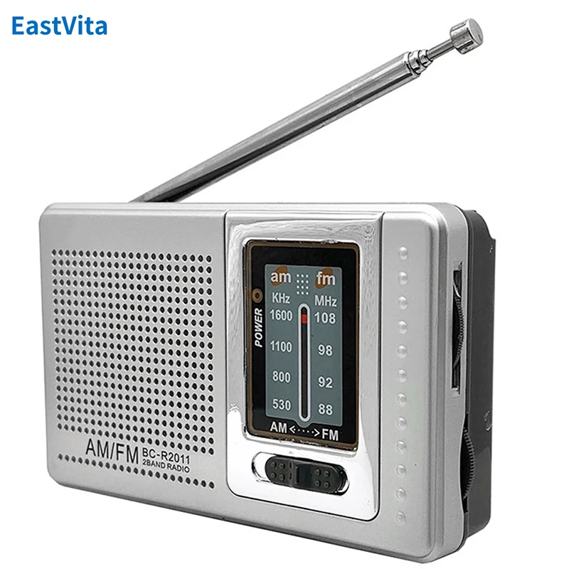 BC-R2011-Portable-Radios-AM-FM-With-Telescopic-Antenna-Rechargeable ...