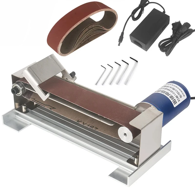 Electric Mini Belt Sander Grinder Sander Waterproof Belt For Knife Blade Sharpener 50*533mm electric grinder electric sander belt sander