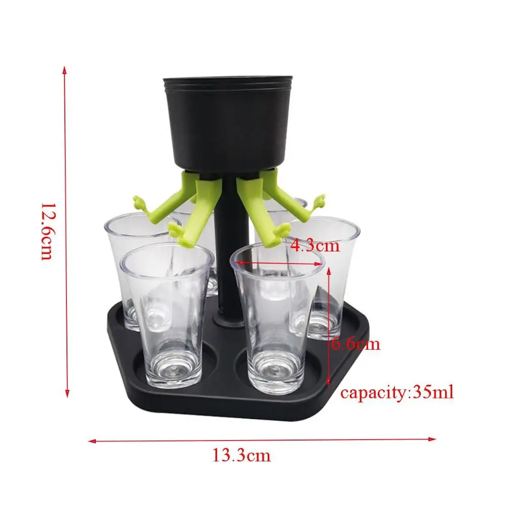 Cleaning Drinking Game Bartender Tool Whisky Dispense Funnel PE Wine Set Bar Accessories Wine Dispenser Beer Dispenser Rack