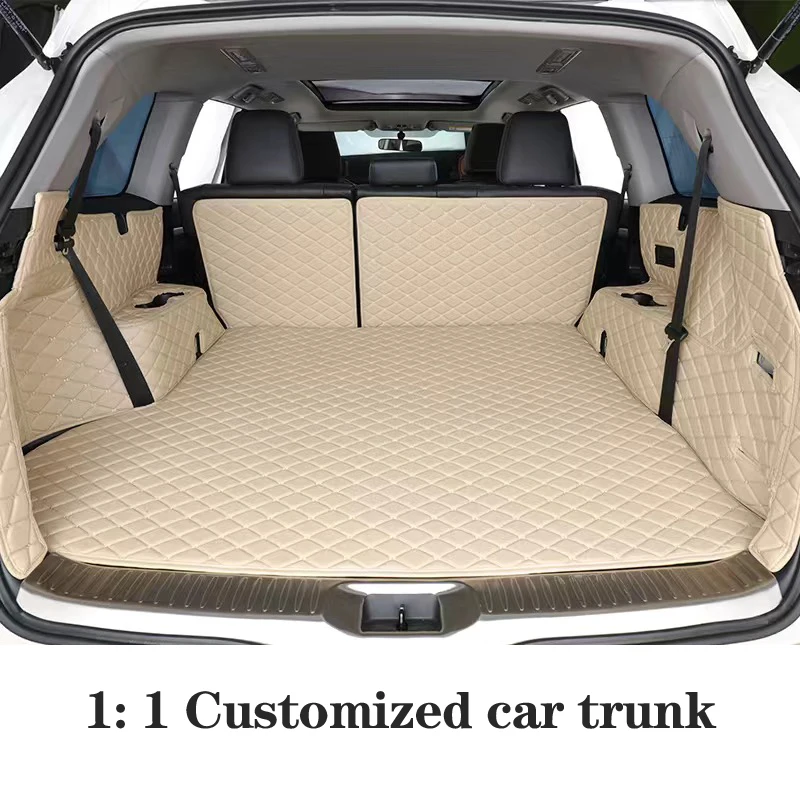 Tapis de coffre de voiture personnalisé, couverture complète