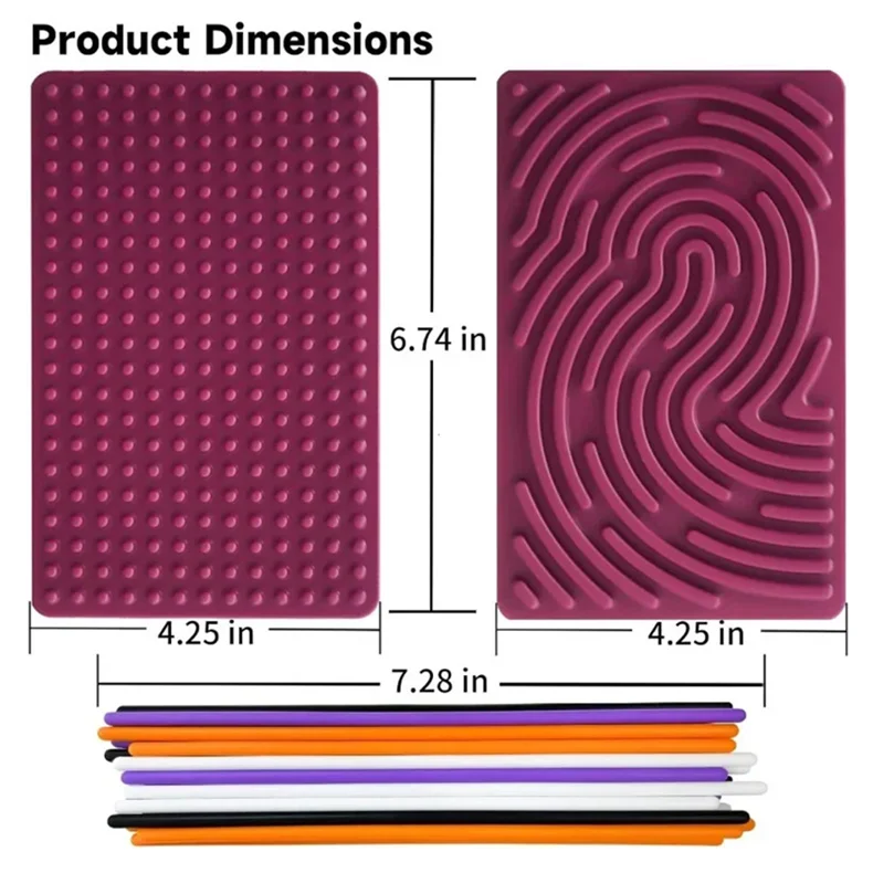 Pelota sensorial Montessori Bola educativa de varillas de silicona 25 Sc526f92f7d4248a0a1072c2f59d11cfaj
