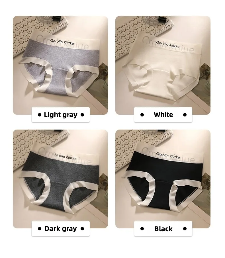 Baumwollhöschen für Frauen, Slips, Shorts, dreieckiges Höschen-Set, Damen-Dessous, Unterwäsche, sexy Unterhosen, nahtlose Dessous – Detail 2