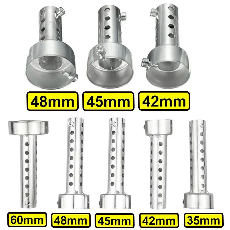 Motorcycle Exhaust Can Muffler Insert Baffle DB Killer Silencer Noise Sound Eliminator 35mm 42mm 45mm 48mm 60mm