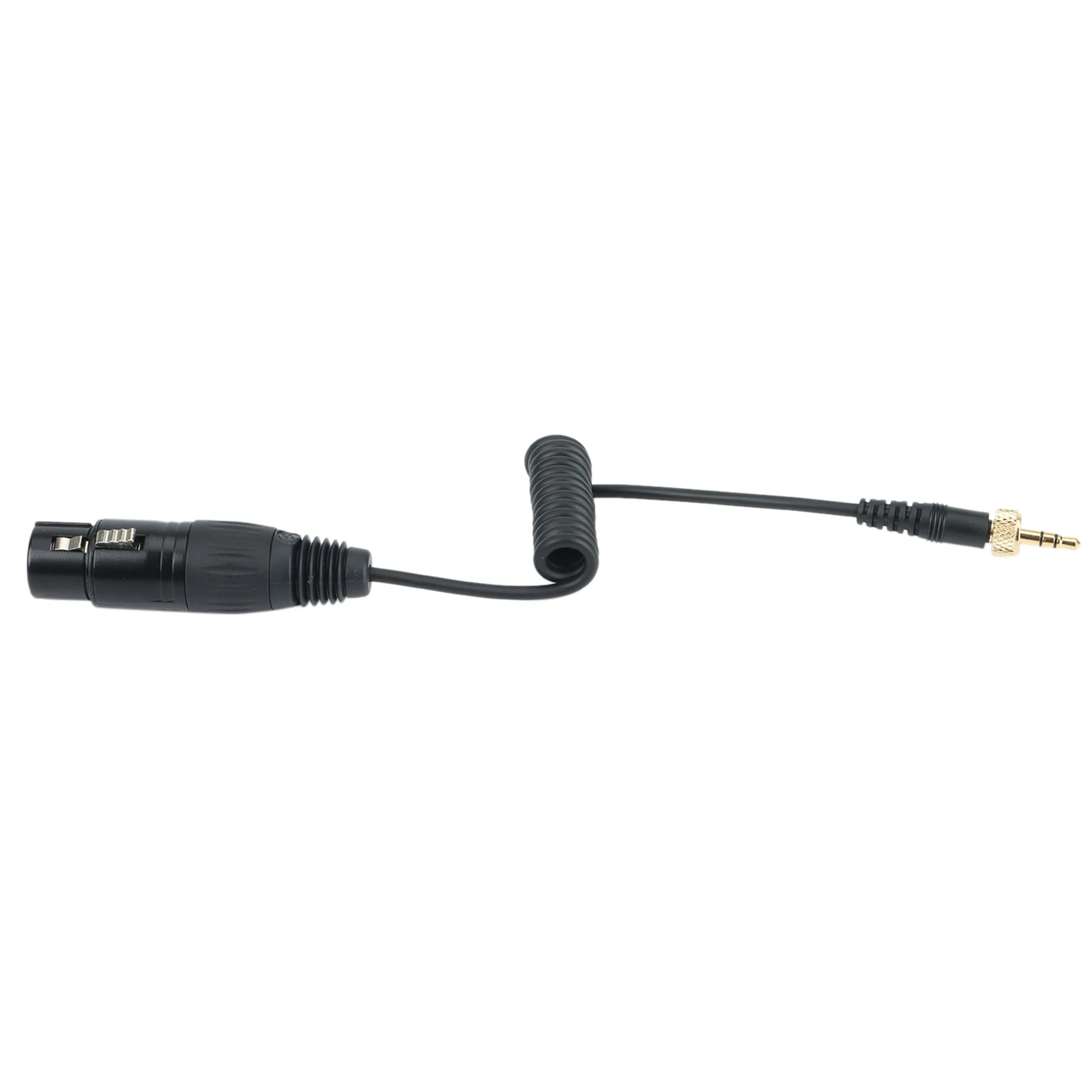 잠금 유형 무선 수신기용 암 마이크 출력 케이블, TRS-XLR, 3.5mm-3.5mm